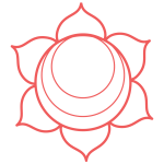 pink chakra icon swadhithana
